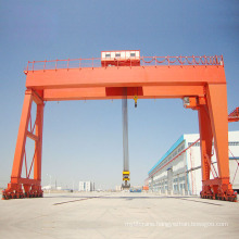 double girder ship building Gantry crane with cross trolley